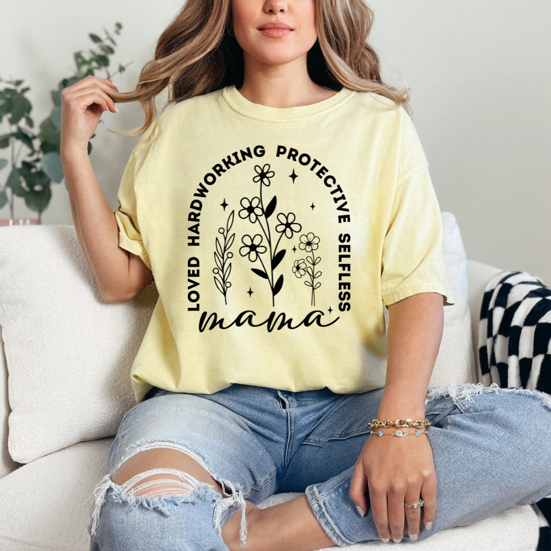 Mama Flower Tee