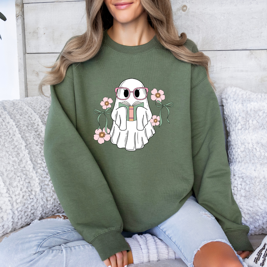 Ghostie Book Lover Crew