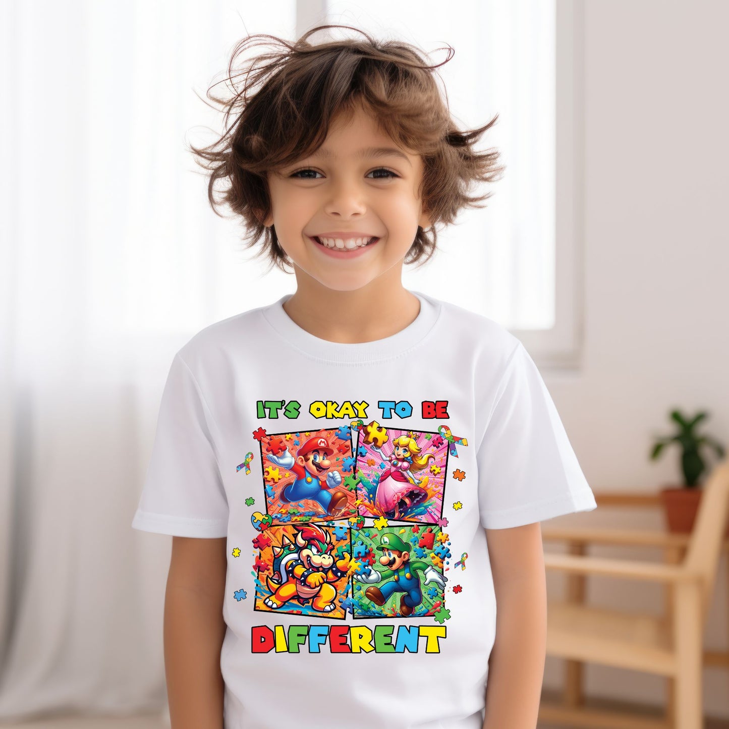 Autism Characters Toddler Tee