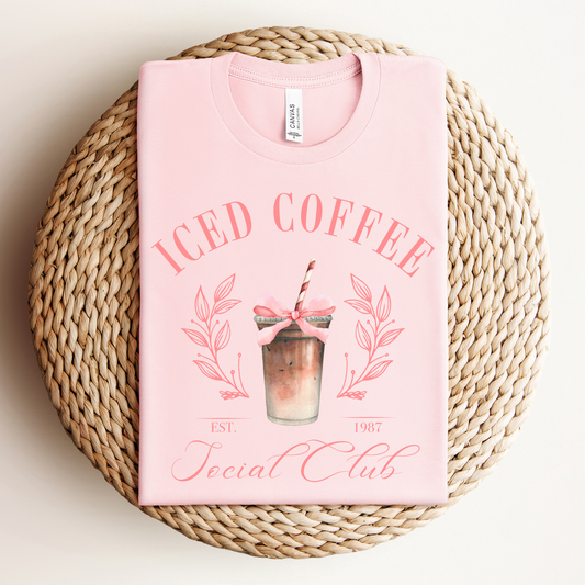 Iced Coffee Social Club Tee
